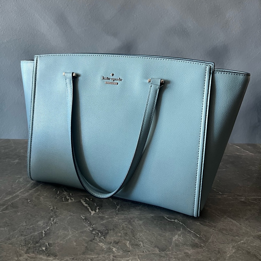 Kate Spade Light Blue Tote Bag